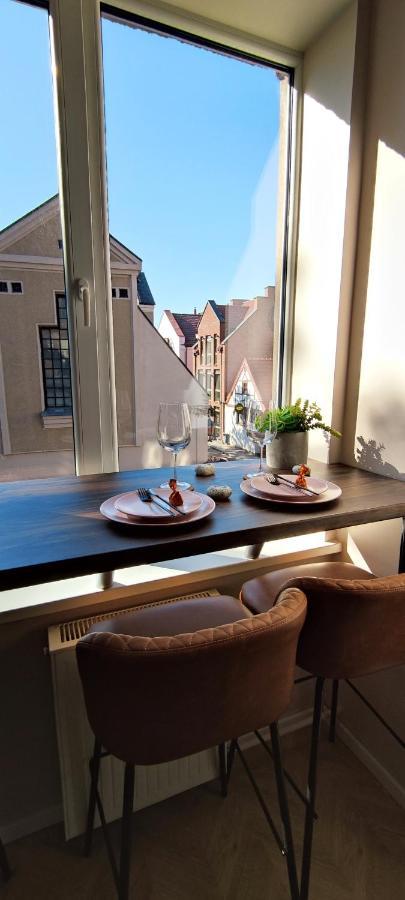 Cosy Old Town Apartment Klaipėda Kültér fotó