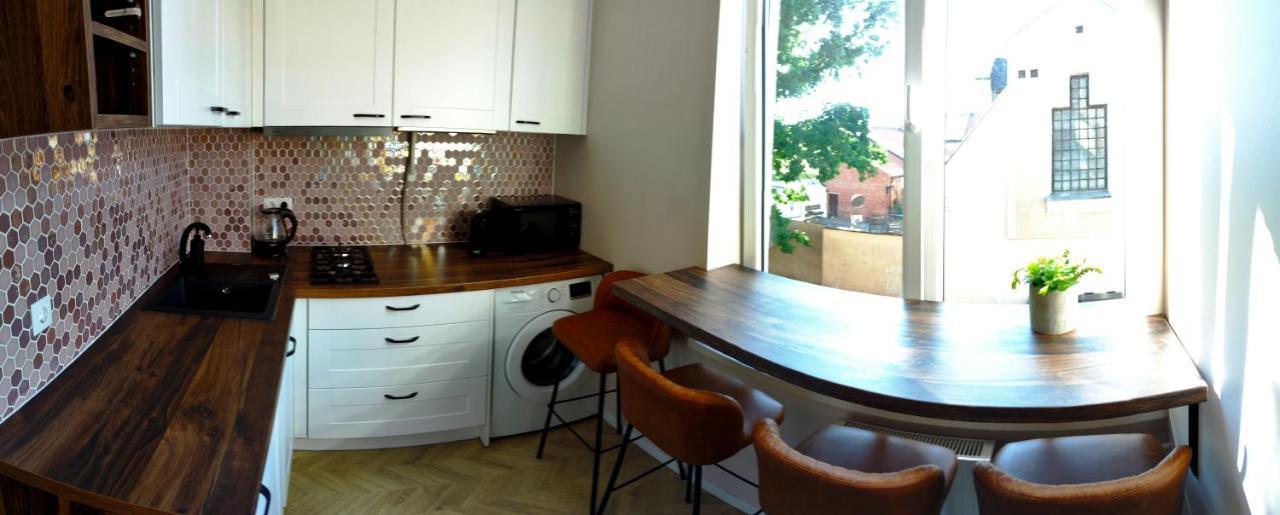 Cosy Old Town Apartment Klaipėda Kültér fotó